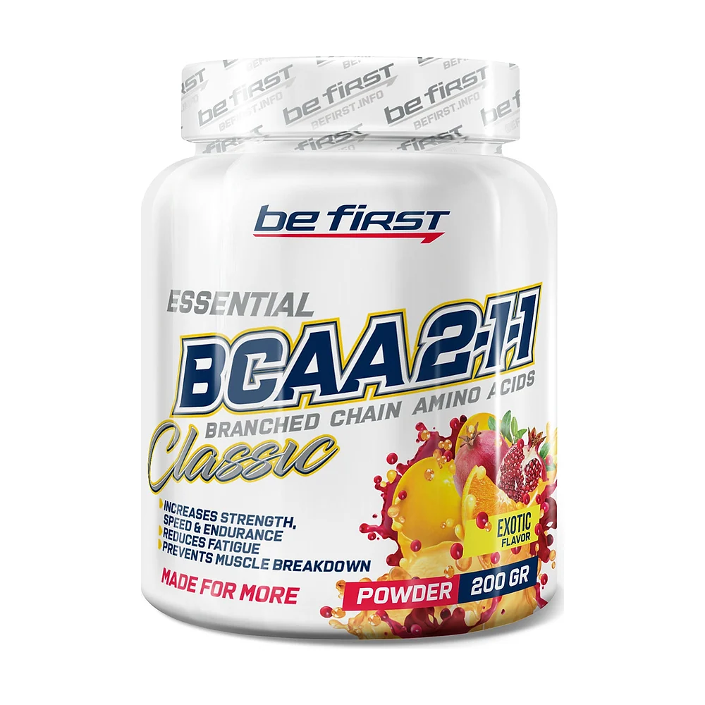 Аминокислоты Be First BCAA 2:1:1 CLASSIC powder 200 г