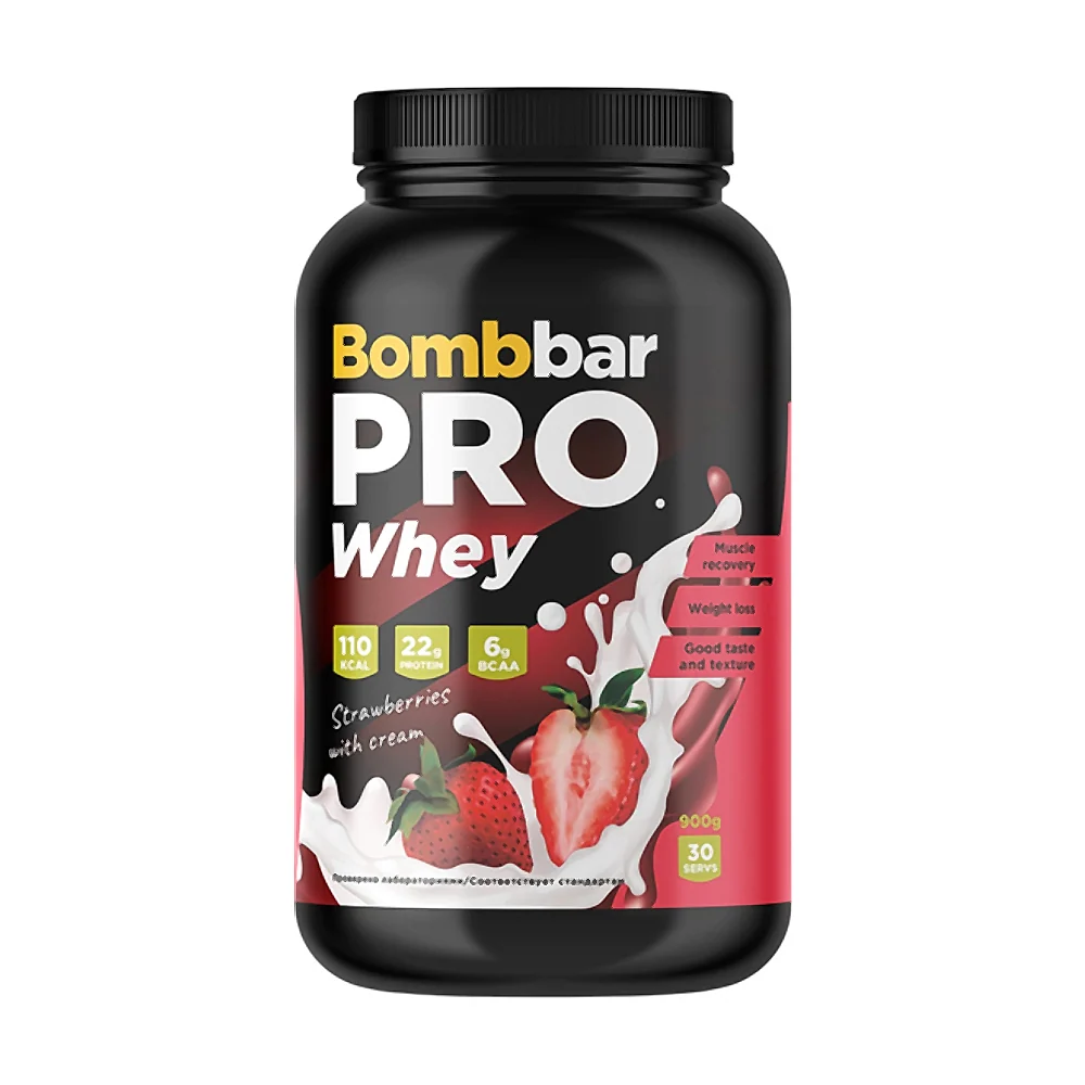 Протеин сывороточный BOMBBAR Whey Protein 900 г