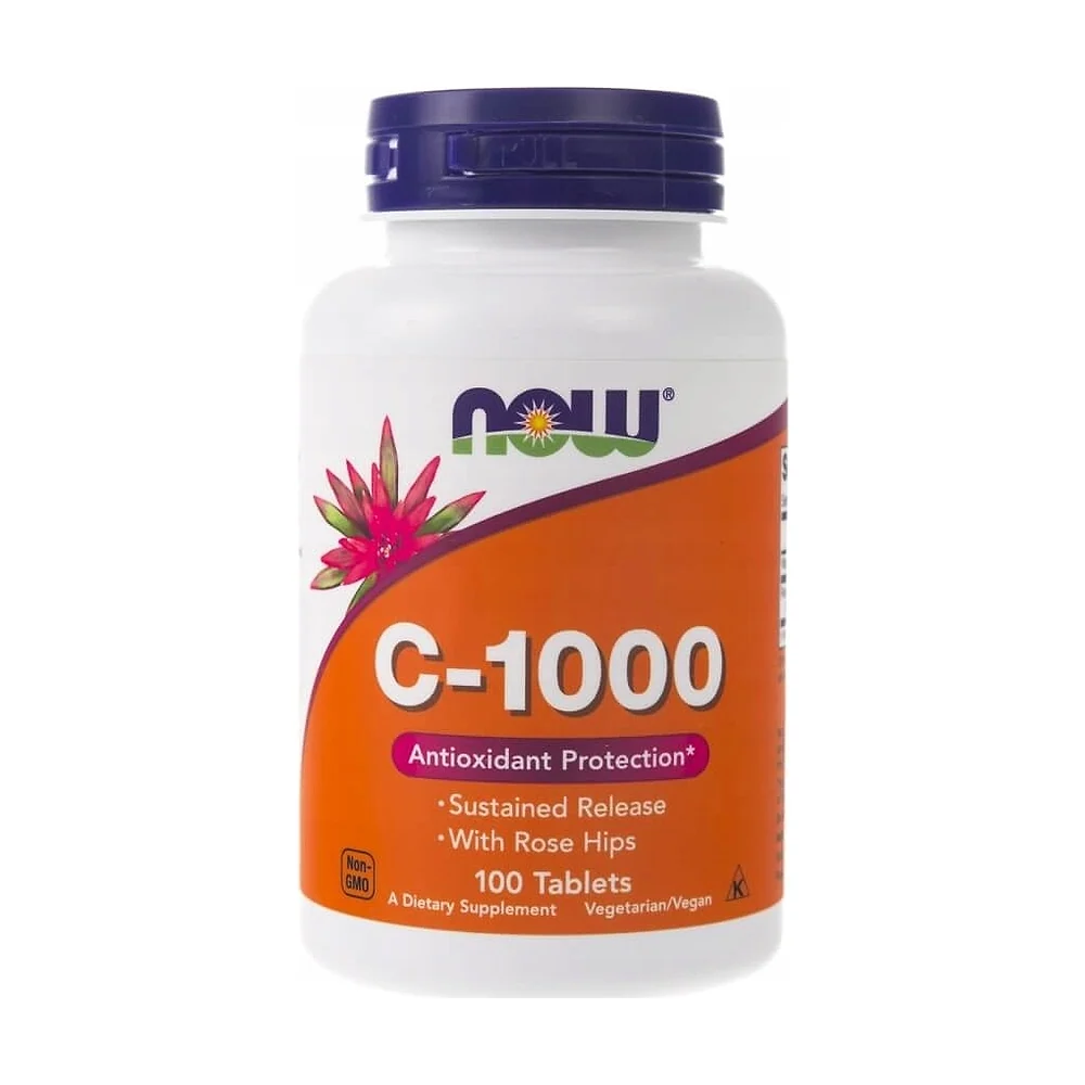 Витамин NOW Vitamin C 1000 100 капс