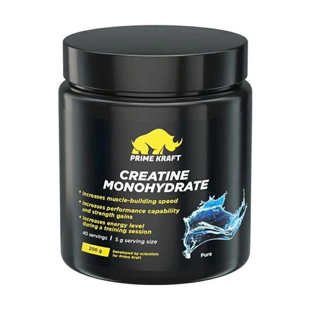 Креатин Prime Kraft Creatine Monohydrate 100% 500 г Без вкуса