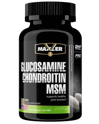 Препарат для связок и суставов Maxler Glucosamine & Chondroitin + MSM