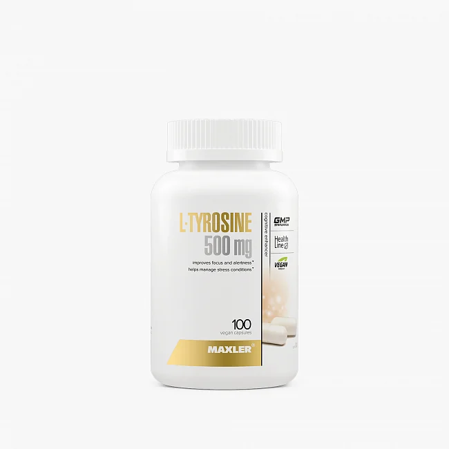 Аминокислота Maxler L-Tyrosine 500 мг 100 капс