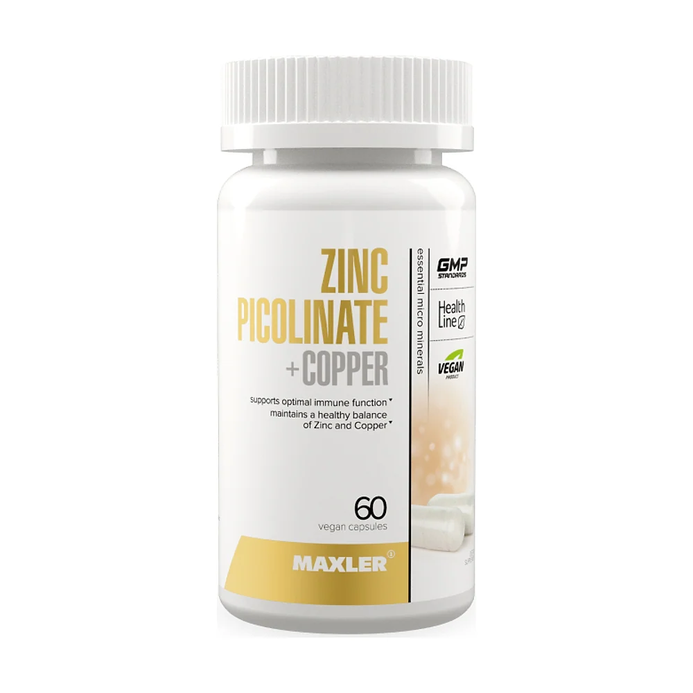 Минералы Maxler Zinc picolinate+Copper