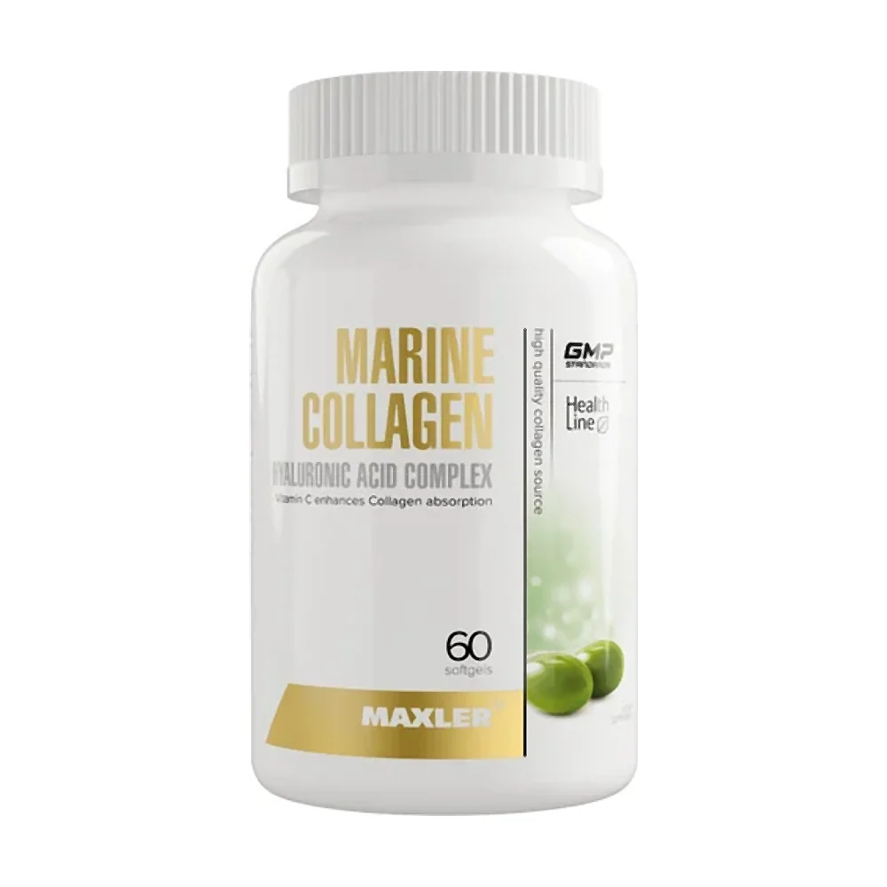 Препарат для суставов и связок Maxler Marine Collagen Hyaluronic Acid Complex