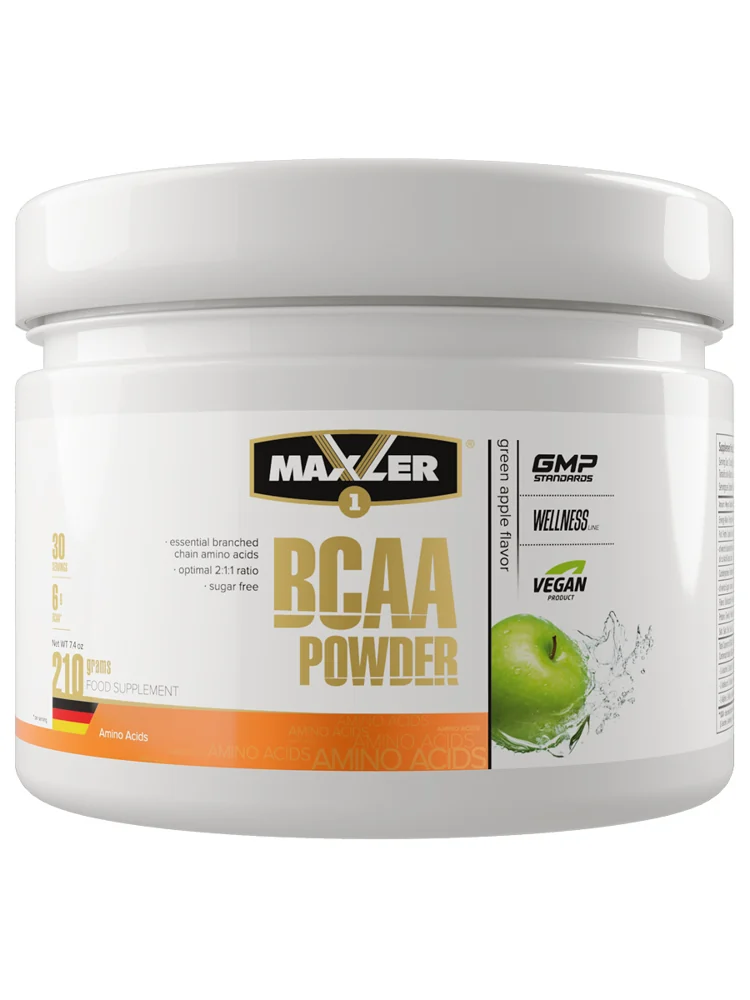 Аминокислоты Maxler BCAA Powder 2:1:1 Sugar Free 210 г