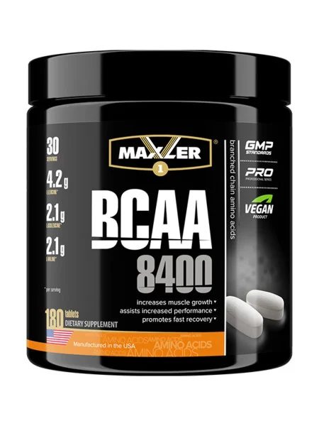 Аминокислоты Maxler BCAA 8400 180 таб