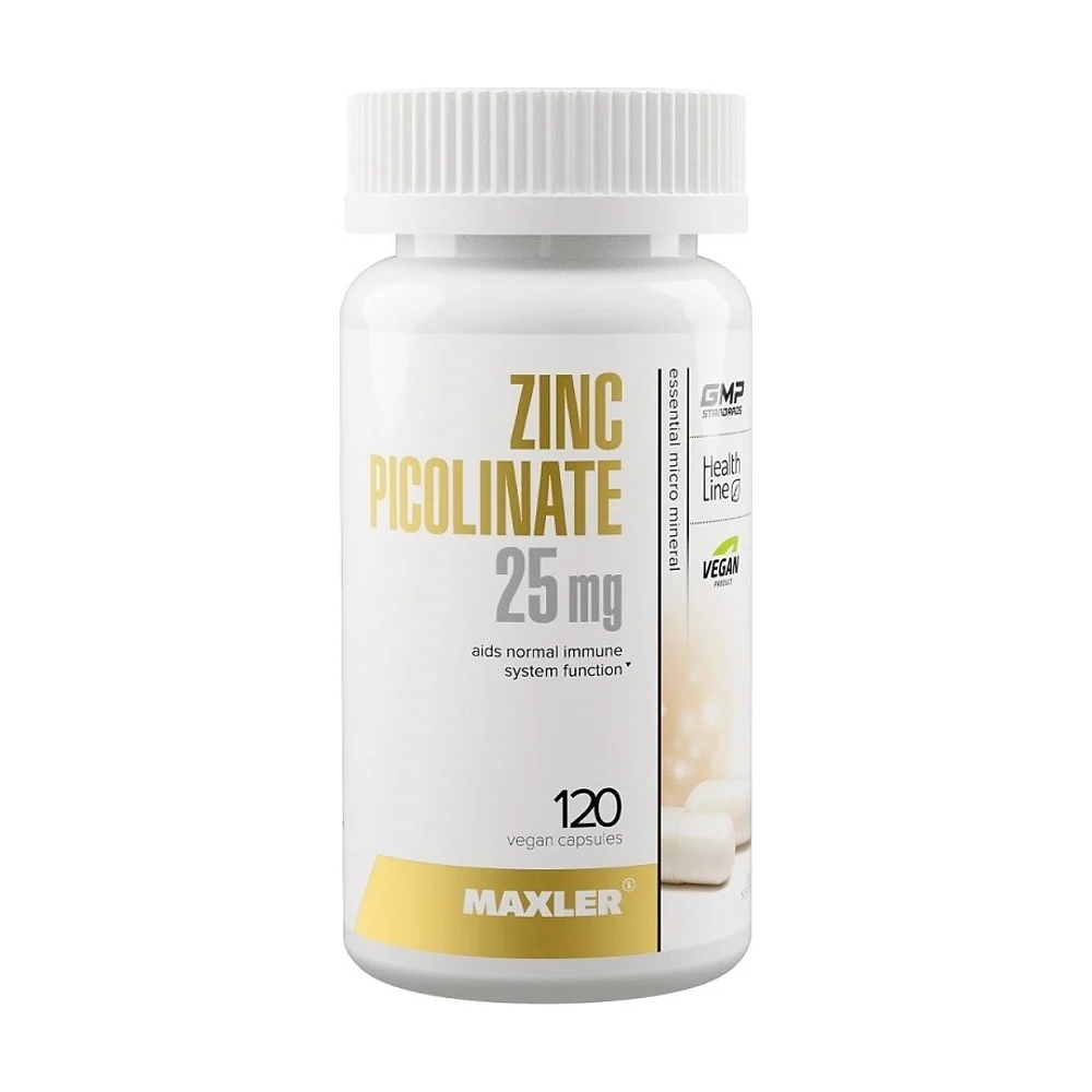 Минерал Maxler Zinc Picolinate 25 мг