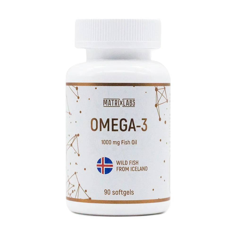 Омега Matrix Labs Omega 3 Iceland 1000 мг. + Vitamin E