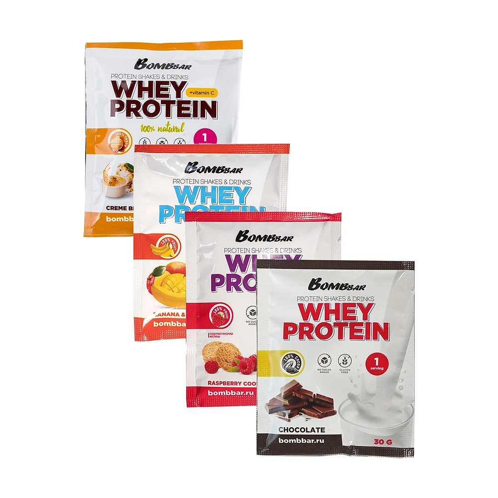 Протеин сывороточный BOMBBAR Whey protein порц
