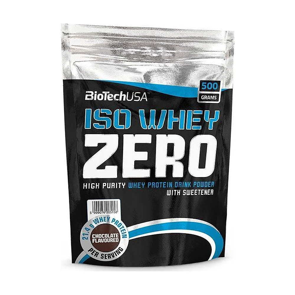 Протеин изолят BioTech Iso Whey Zero 500 г