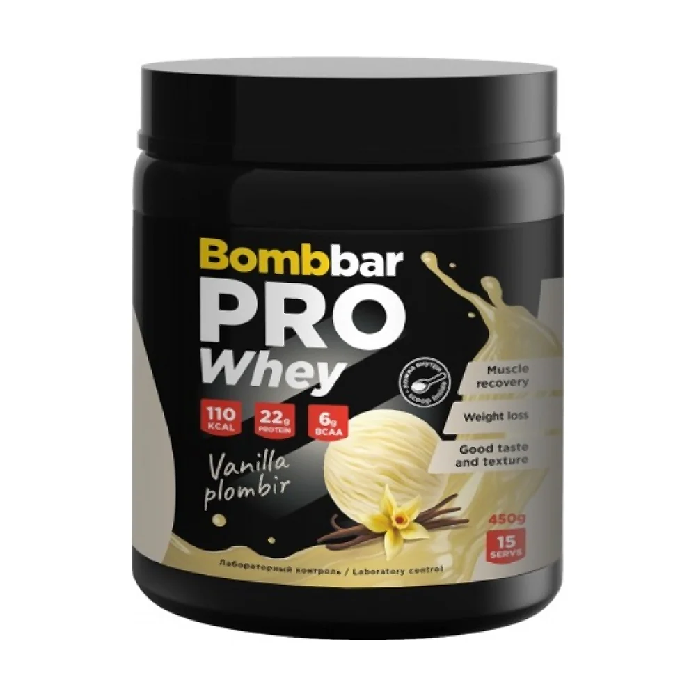 Протеин сывороточный BOMBBAR Whey Protein 450 г