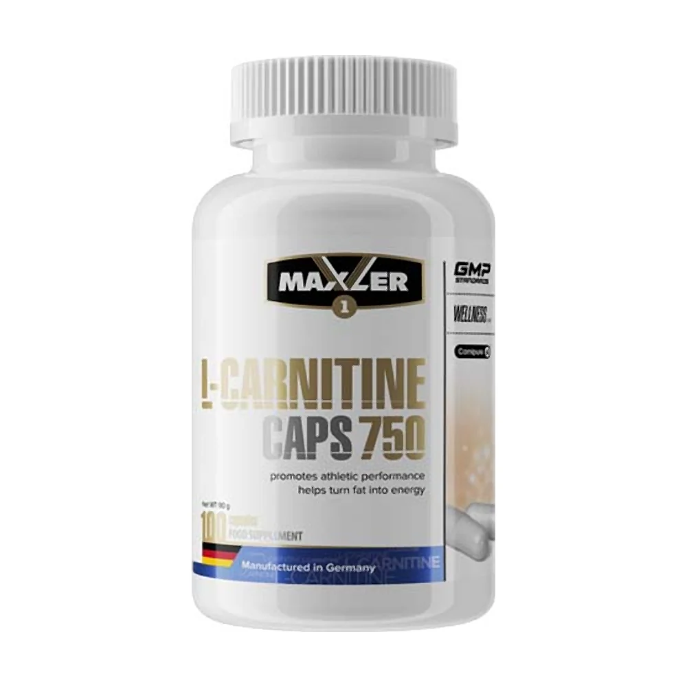 Карнитин Maxler L-Carnitine 750 100 капс