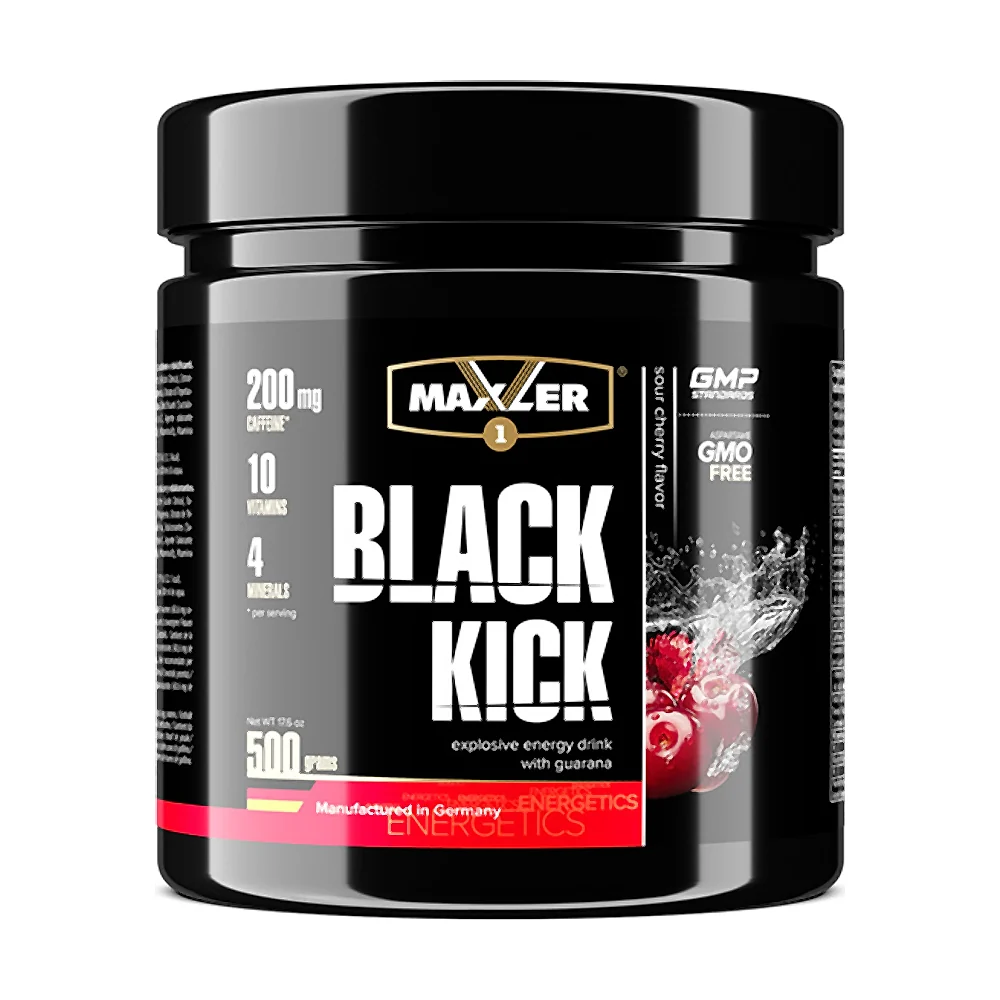 Изотоник Maxler Black Kick (банка) 500 г
